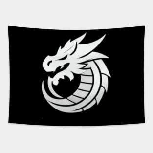 White Dragon Tapestry