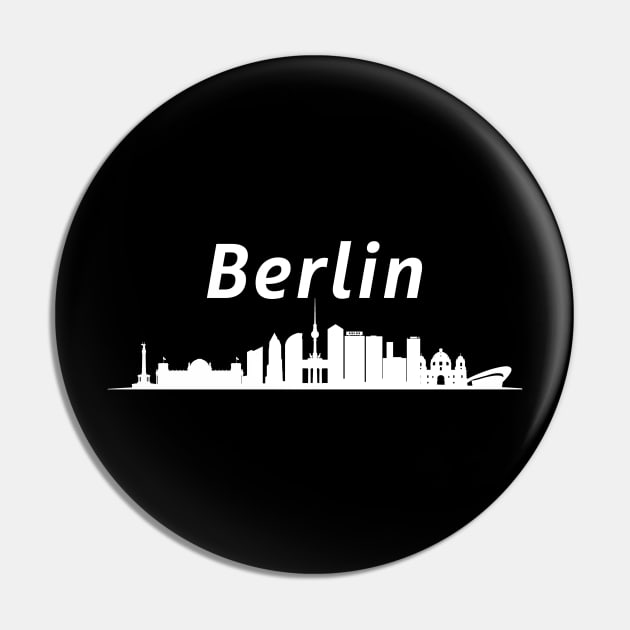 Berlin Skyline Pin by Fantastic Store