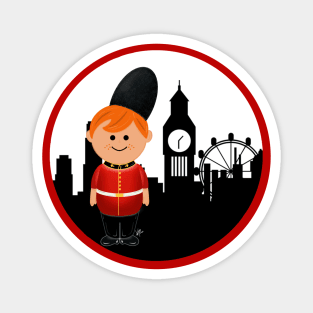 Freddy Funko Queen's Guard UK Magnet