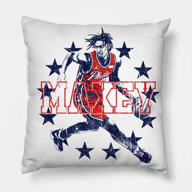 Maxey (Variant) Pillow by huckblade