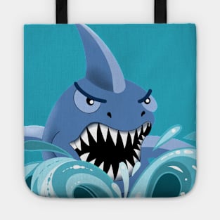 Angry Shark Tote