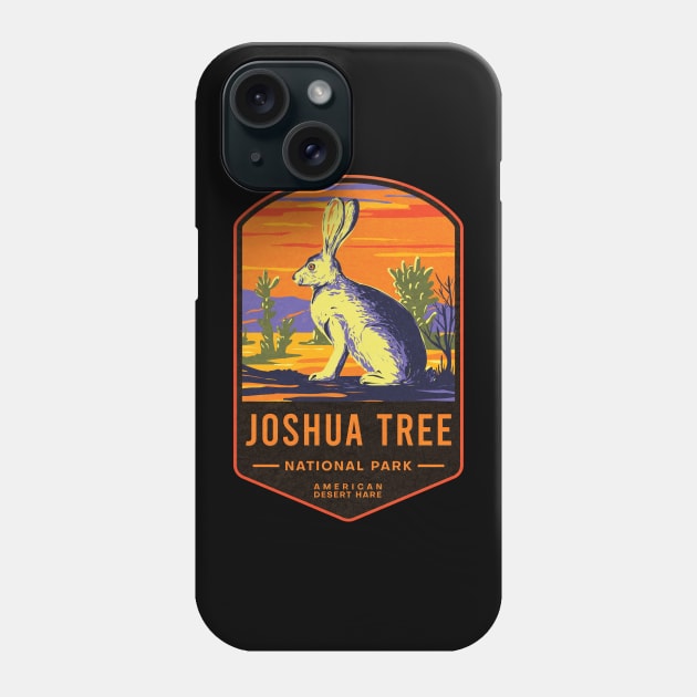 Joshua Tree National Park Desert Hare Phone Case by JordanHolmes
