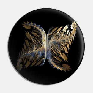 Golden Butterfly Pin