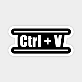 Ctrl C + Ctrl V - Mother Father Son Doughter partner look Magnet