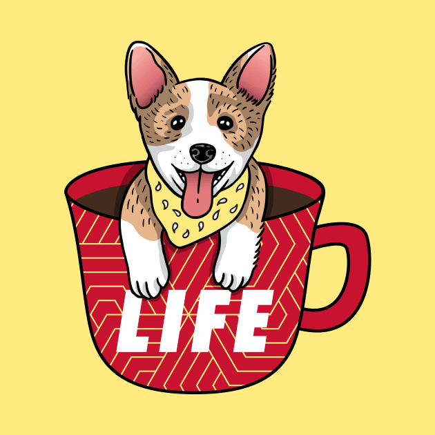 Coffee is Life by Moe Tees