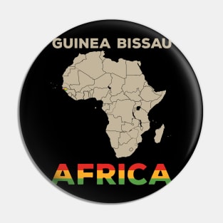 Guinea Bissau-Africa Pin