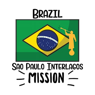 Brazil Sao Paulo Interlagos Mormon LDS Mission Missionary Gift Idea T-Shirt