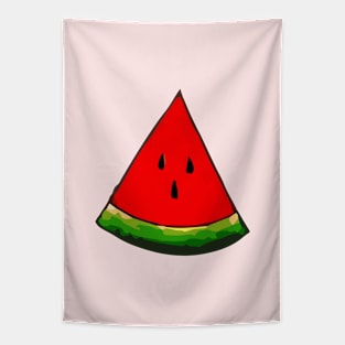 Triangular piece of watermelon Tapestry