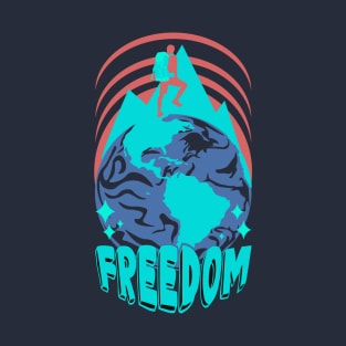 Live the freedom v1 T-Shirt