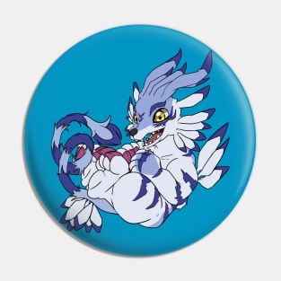 Garurumon Chibi Pin