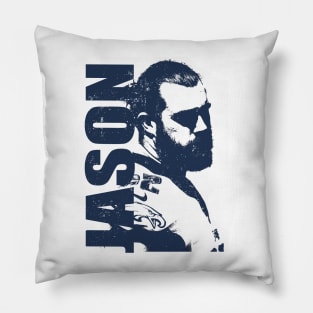 VINTAGE MINIMALISM JASON KELCE Pillow