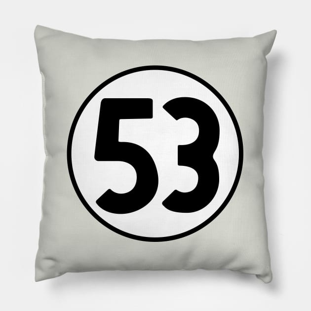 Team 53 Pillow by jepegdesign