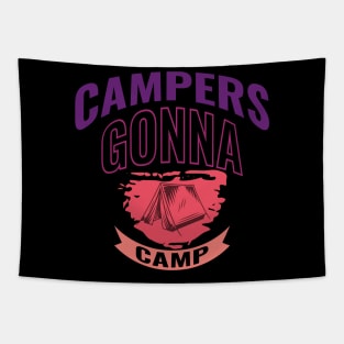 Campers Gonna Camp Tapestry