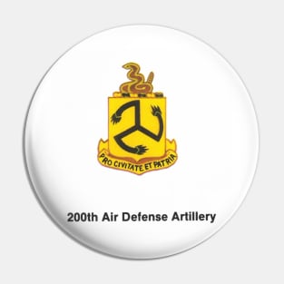 200th Air Defense Artillery Pin