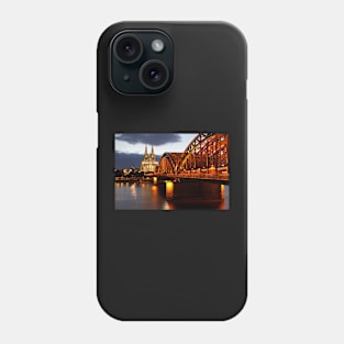 Cologne on the Rhine Phone Case