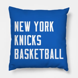 Knicks Basketball Pillow