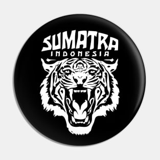 Roaring Tiger Face | Indonesia - Sumatra Pin