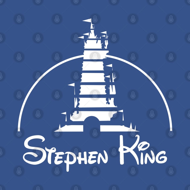 Stephen Kingdom Tower Logo (white) by TJ_Wiggles