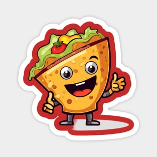 kawaii Taco cehees T-Shirt cute potatofood funny Magnet