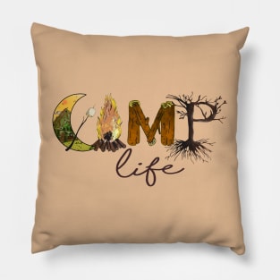 Camp Life Pillow