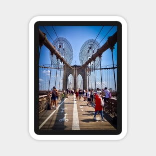 Brooklyn Bridge, Manhattan, New York City Magnet