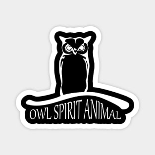 Owl spirit animal Magnet