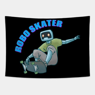 Robo Skater Tapestry