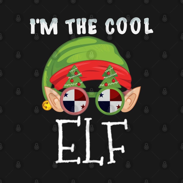 Christmas  I'm The Cool Panamanian Elf - Gift for Panamanian From Panama by Country Flags