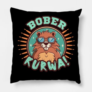 Bober Kurwa Pillow