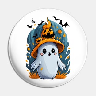 Cute Halloween Ghost Pin