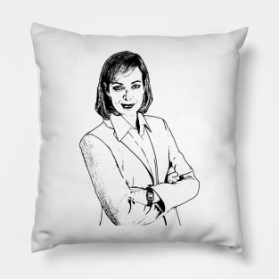 CJ Cregg The West Wing Pillow