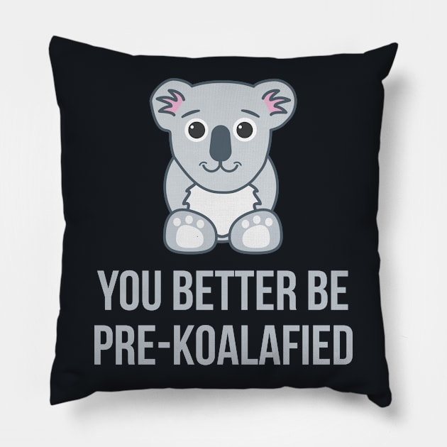 Real Estate Koala Pillow by sqwear