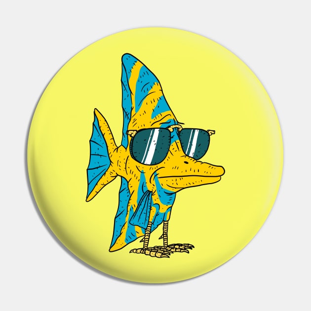 chicken fish friend. a fish with sunglasses. confused evolution. - Fish  Chicken - Pin