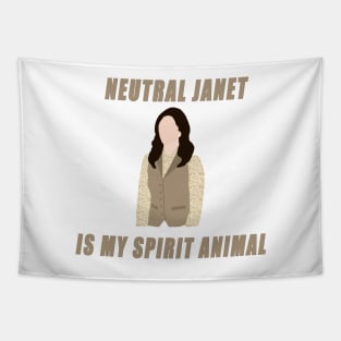 neutral janet Tapestry