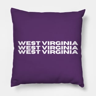 West Virginia Pillow