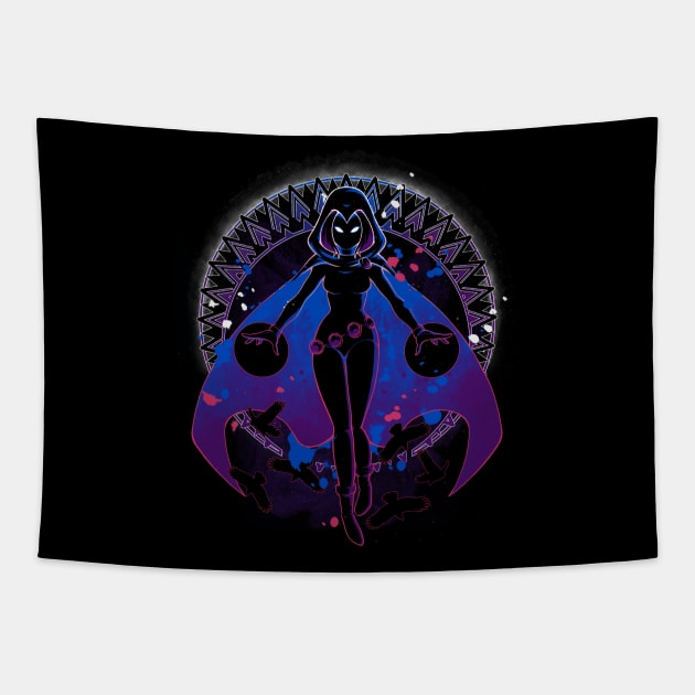 Raven Shadow Tapestry by xMorfina