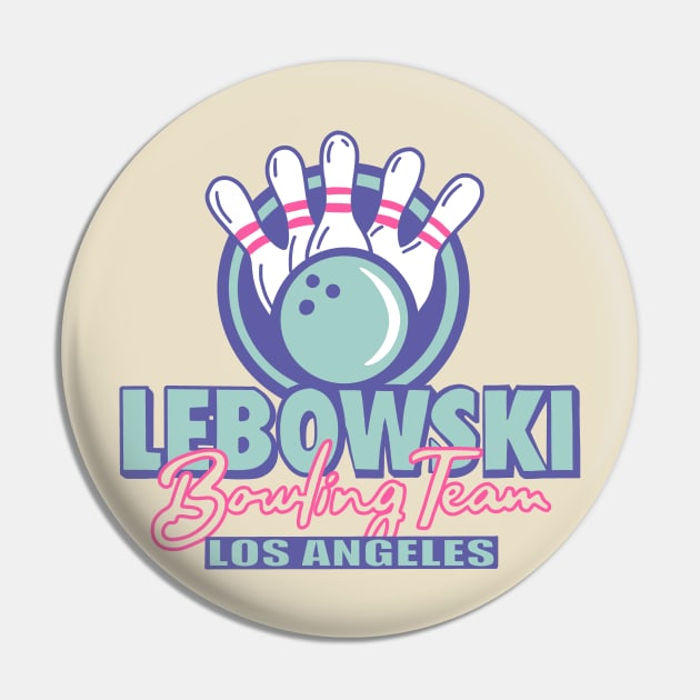 Lebowski bowling team Pin by Store freak