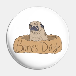 Bones Day Pin