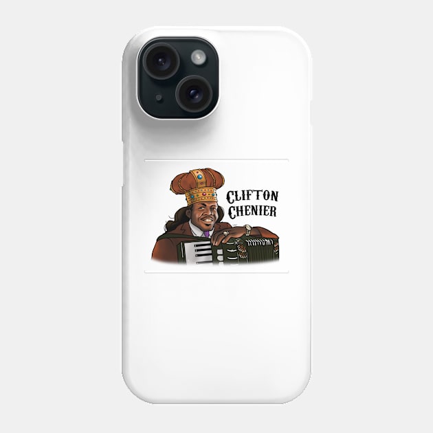 Clifton Chenier Phone Case by donar