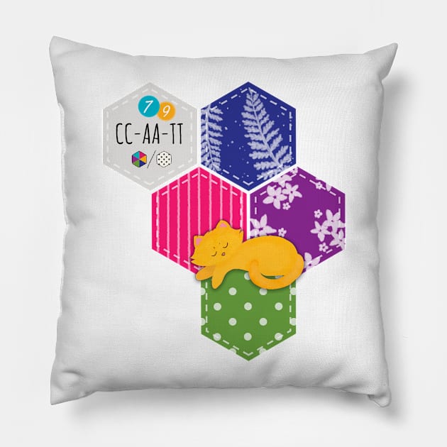 CaliCat Pillow by Maolli Land