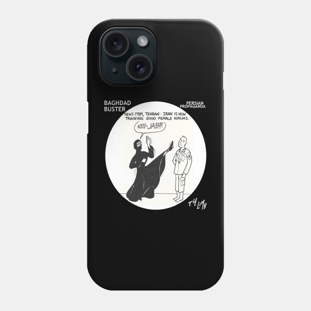 Persian Propaganda Phone Case by Limb Store