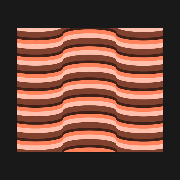 Op Art Orange 7632 by ArtticArlo