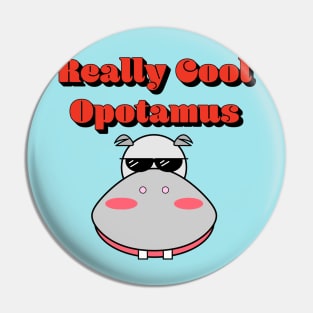 Hip Opotamus Pin