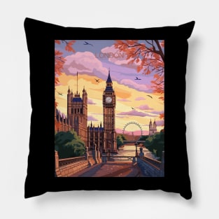 London, England, Big Ben, Travel Print, Travel Wall Art, Travel Home Décor, Travel Gift Art Pillow