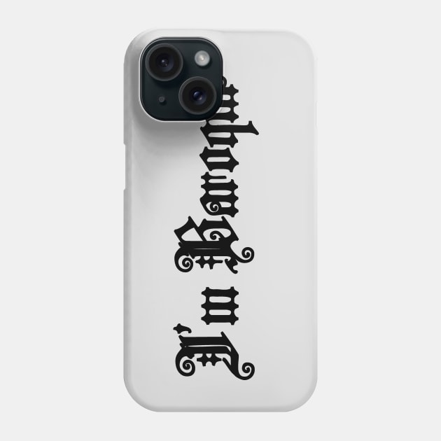 I'm Baroque (I'm Broke) Phone Case by ahadden