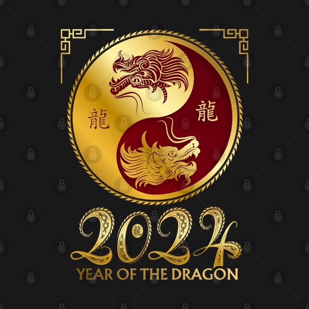 Chinese New Year 2024 - Year Of The Dragon 2024 by Danemilin