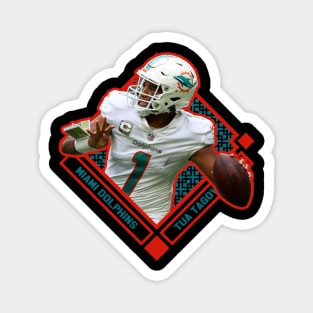 Tua Tagovailoa Diamond Style Magnet