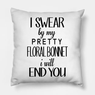 floral bonnet Pillow