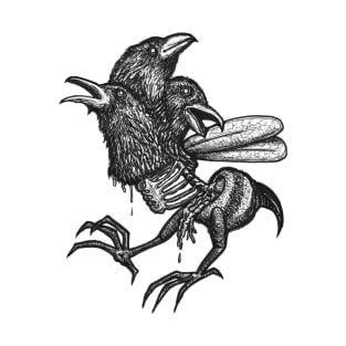 Zombie crow T-Shirt