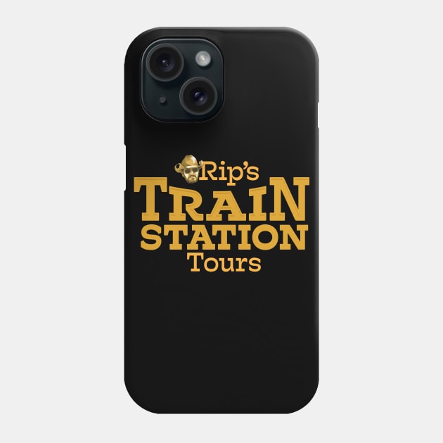 Rip's Train Station Tours Phone Case by Third Unit